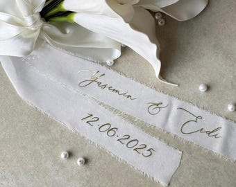 Custom Wedding Ribbon