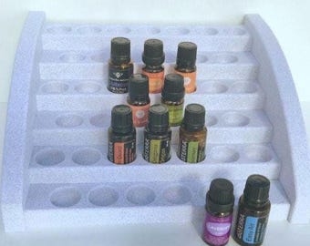 Modern Essential Oil Display Stand: Custom Tiered Organizer for 10ml, 15ml, 30ml Bottles
