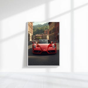 Ferrari Maranello アートパネル Red Devils Ferrari Heritage