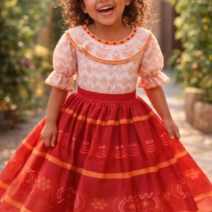 encanto orange dress Encanto Dress: Orange