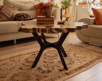 Modern X Shape Steel Coffee Table Legs – Interlocking Metal Table Base