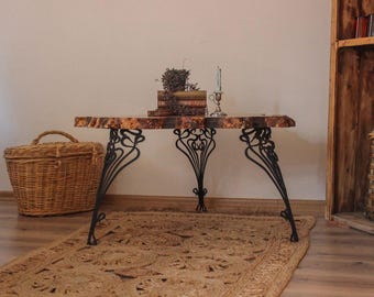 Handmade Decorative Furniture Legs, Vintage Style Steel Coffee Table Base
