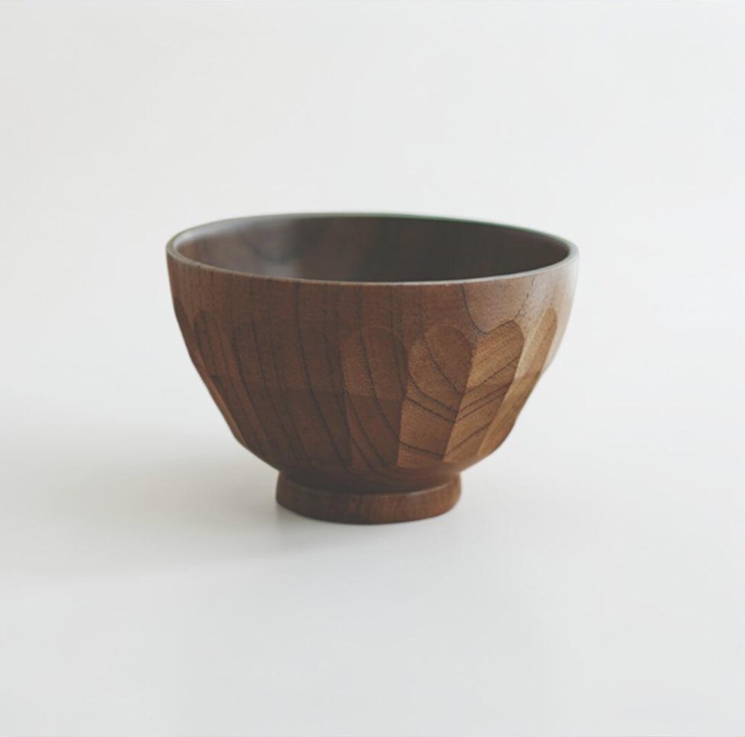 Rustic Small Bowl Small Handmade Wooden Serving Bowl, Rustic Minimalist Kitchen Decor ...