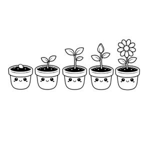 Seed Growth in Art - Etsy Australia