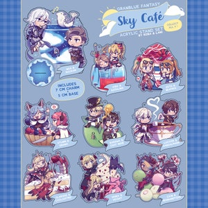 GBF Sky Cafe Acrylic Standees