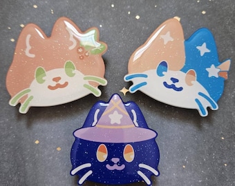 Cat Glitter Phone Grip