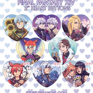 FFXIV Heart Buttons