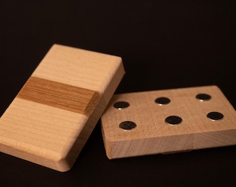 Solid Wood Fidget Slider (Hand Made, Tactile Feel)