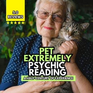 Same Hour Pet Psychic Reading, Deceased Pet Medium Reading, Animal Communicator, Living Pet Reading, Cat or Dog Reading