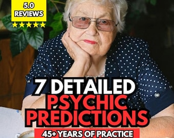 Detailed 7 Psychic Predictions, Same Hour Answers, Fortune Telling, Tarot Future Reading, Medium Clairvoyant Reading