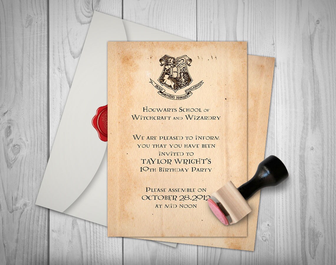 Harry Potter Inspired Party Printable // Goblet of Fire Raffle | Etsy