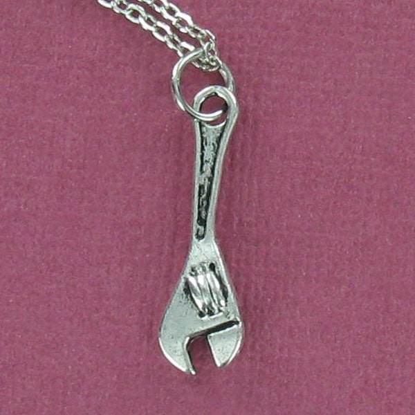 Wrench Necklace Etsy