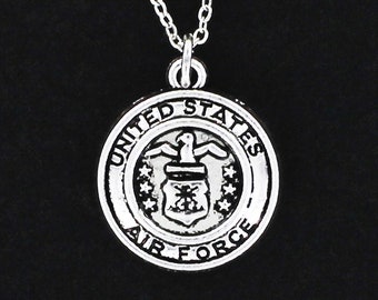 UNITED STATES ARMY Military Medallion Antiqued Pewter Traditional Charm 1pc