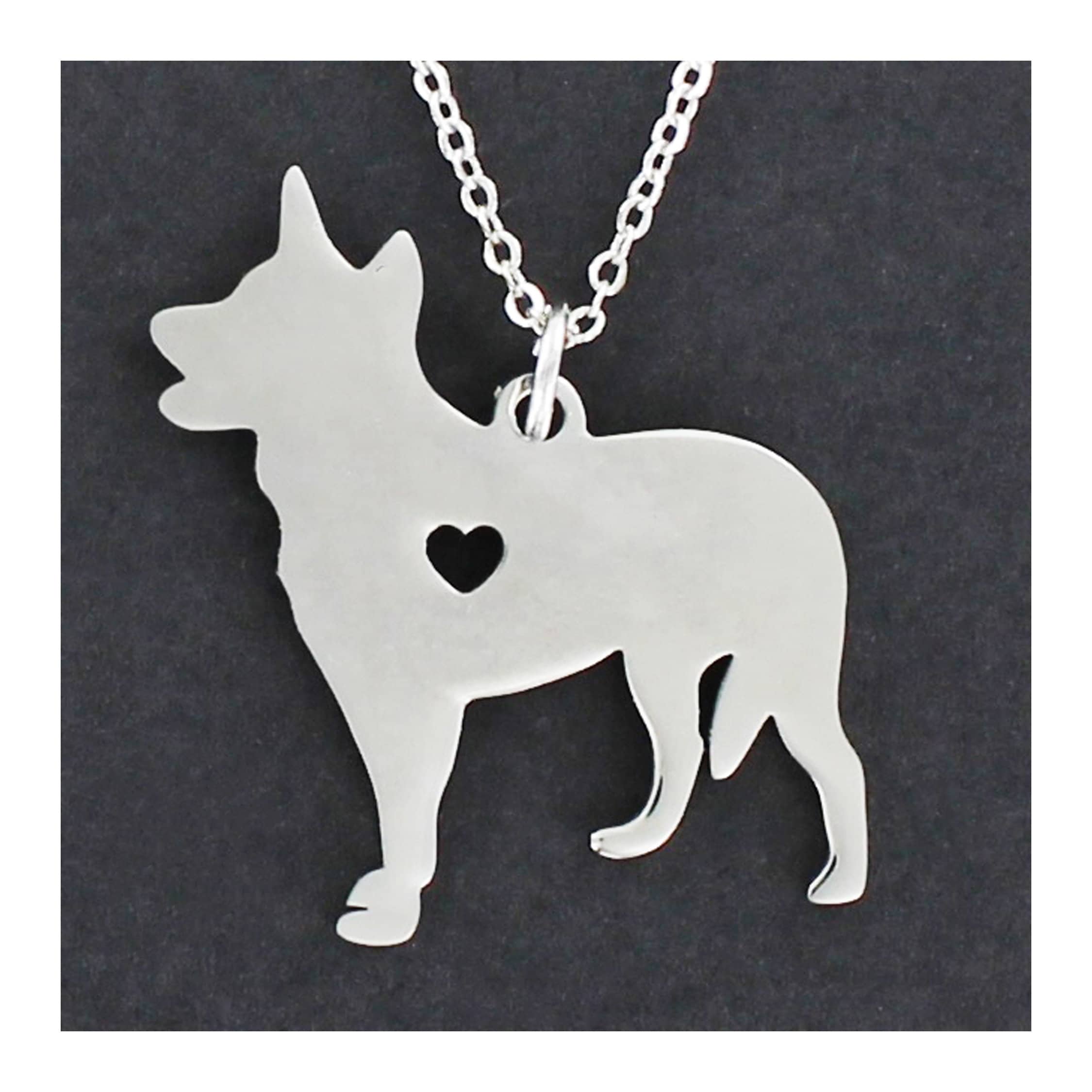 german shepherd pendant