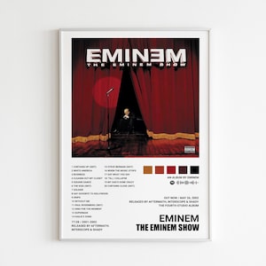 Eminem Posters | The Eminem Show Poster, Album Cover Poster Poster Print Wall Art, Custom Poster, Home Decor, Eminem, the eminem show
