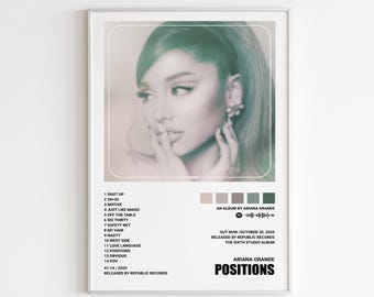 Ariana Grande Positions Signed CD UNOPENED - Etsy