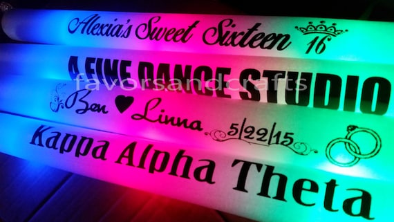 light up glow wands