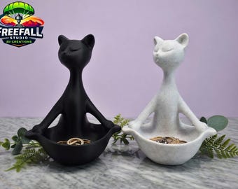 Custom Cat Jewelry Bowl