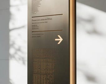 Custom Wayfinding Sign System | Office Directory, Suite Signs and Directional Plaques | Commercial Interior Signage