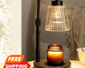 Candle Warmer Lamp with Timer & Dimmer | Adjustable Wax Melt Lamp Gift