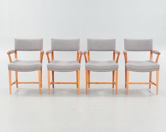 Josef Frank 695 Armchairs Svenskt Tenn Set of Four
