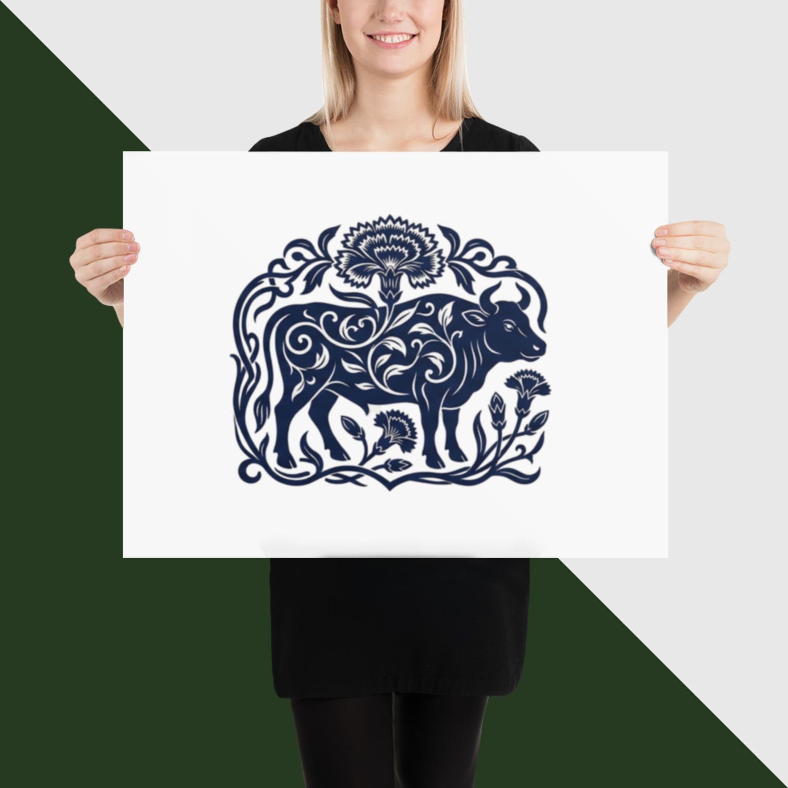 Family Crest Poster for Those Born in May, Year of the Ox - Etsy Canada