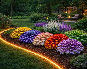 500+ Coleus Hosta Mix seeds, Colorful Foliage