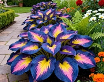 Midnight Blue Hosta Seeds – Shade Garden Perennial