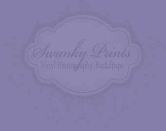 3ft x 5ft SOLID Periwinkle Purple ----- Vinyl Photography Backdrop