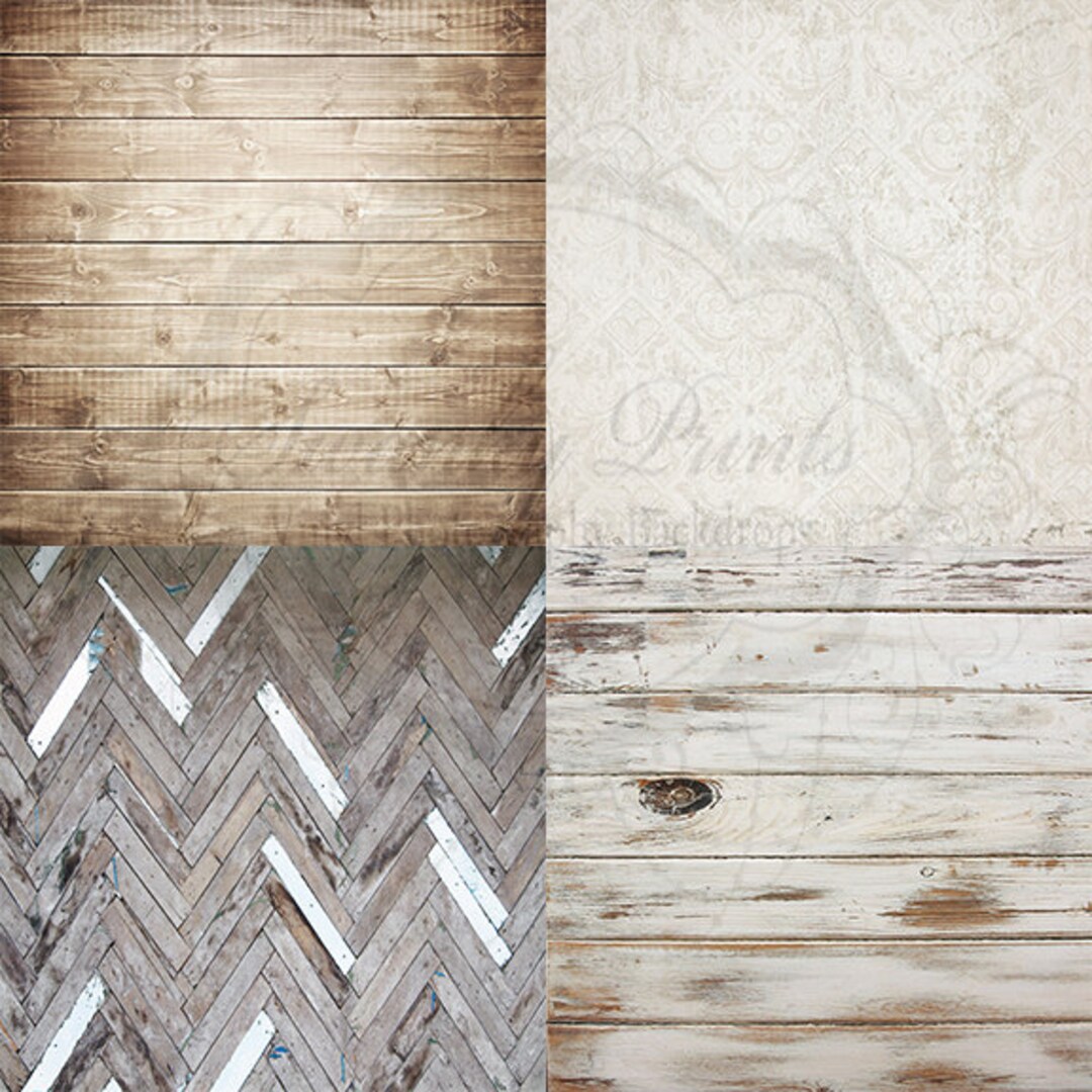 COMBO / FOUR PACK / 2ft X 2ft Vinyl Photography Backdrops for Product ...