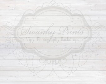 20x10ft White Wood Photography Backdrop - 600x300cm Studio Background