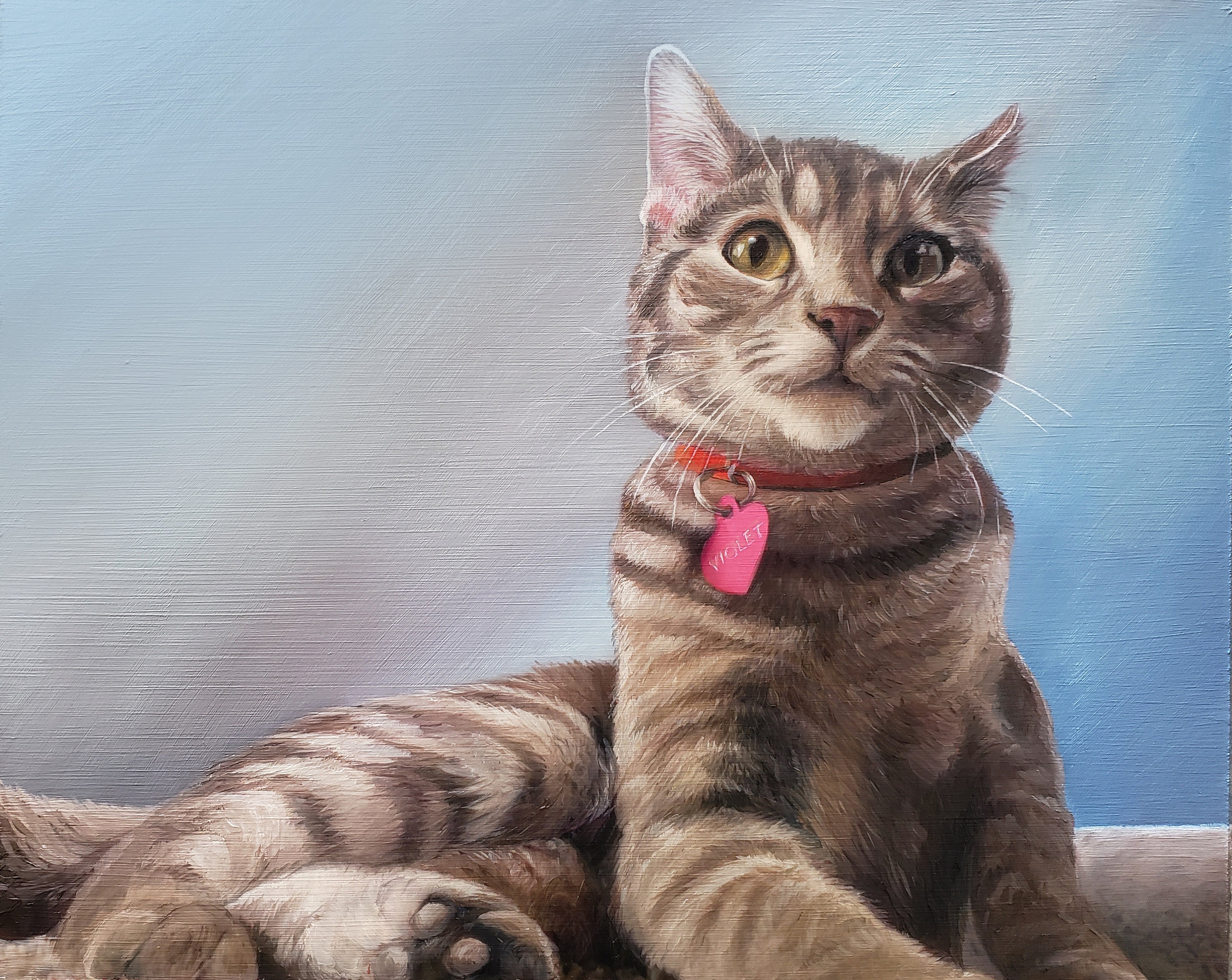 Download CAT PORTRAIT - Oil Painting - Pet Portrait - Cat Painting ...
