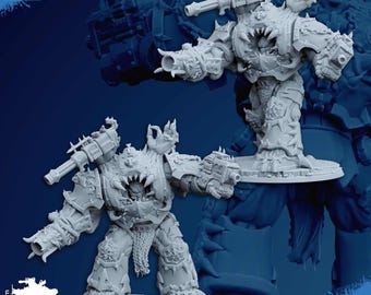 Opętani Eradicatorzy - Marines Ciemnej Pustki - Ghamak Miniatures