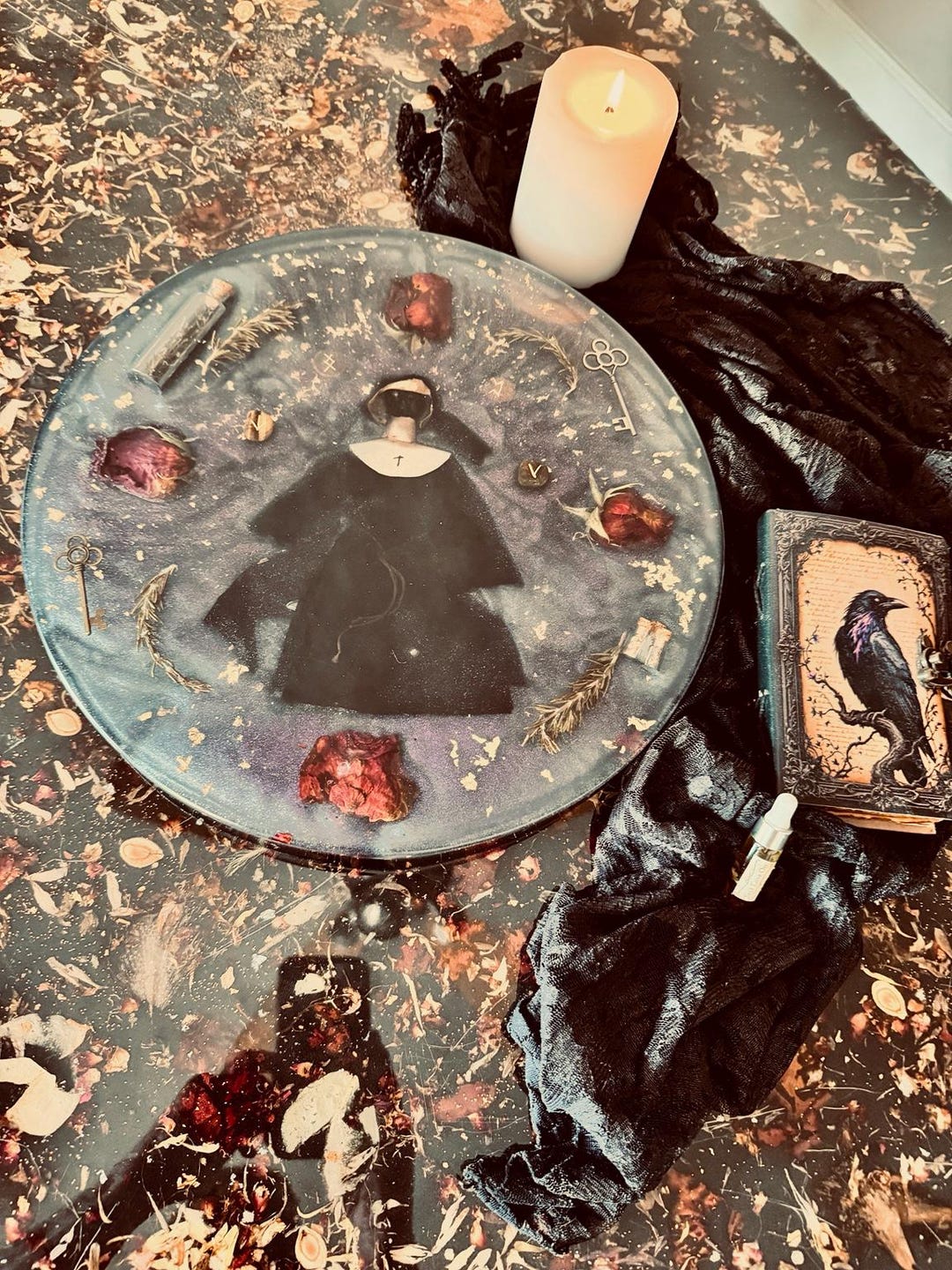 Ritual/altar, Tabletop, Represents Personal Power, Clarity, and Closure ...