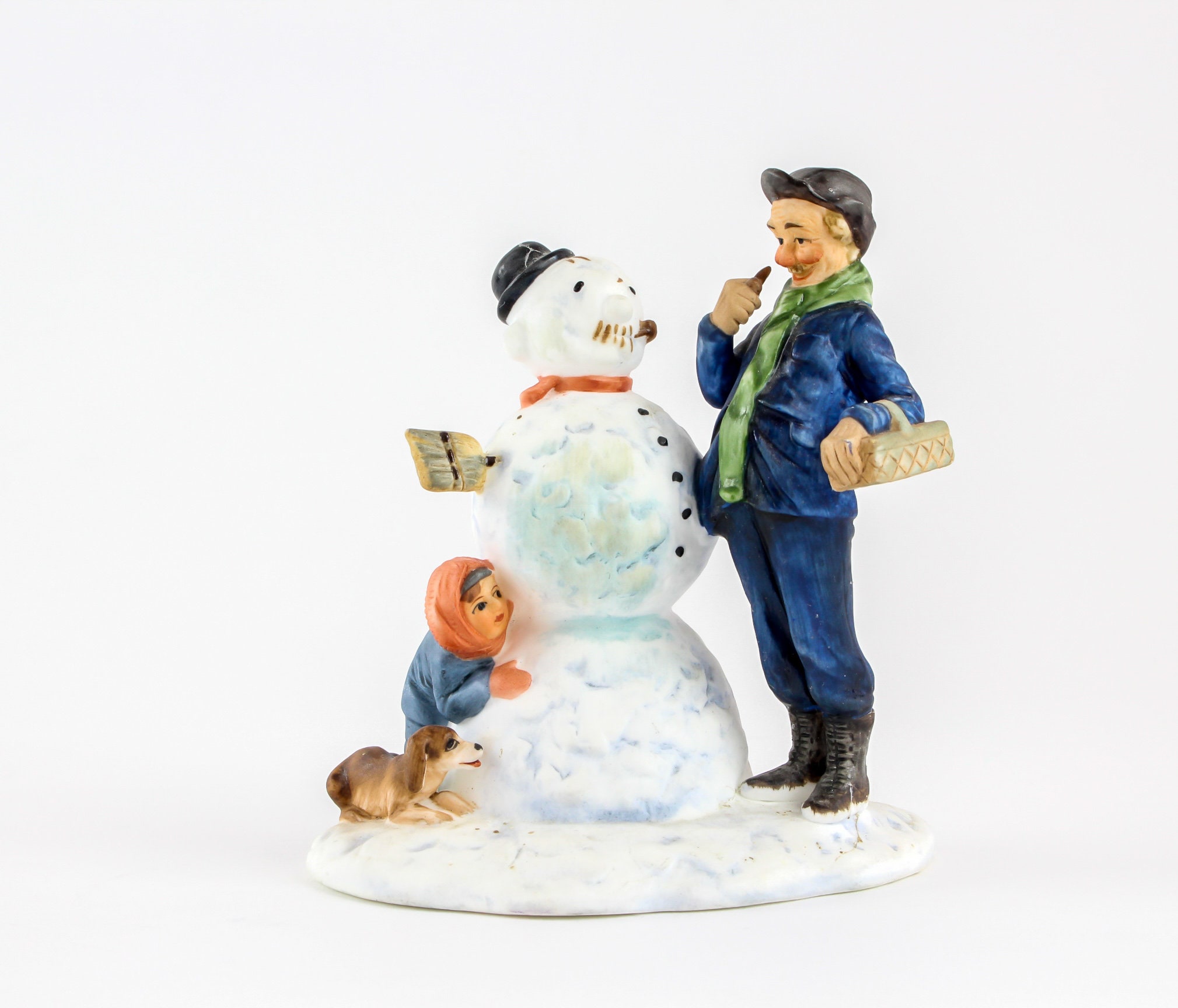 Madisons Headless Snowman As Big As >> Vintage Norman Rockwell Winter Snowman Figurine Four Seasons Etsy Madisons Headless Snowman As Big As >> Vintage Norman Rockwell Winter Snowman Figurine Four Seasons Etsy