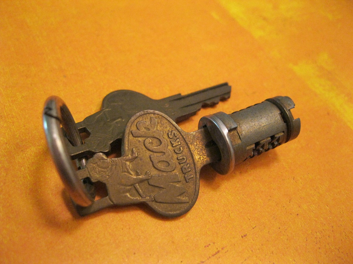 Vintage Mack Truck Keys and Lock Etsy