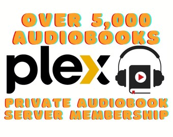 Private Audiobook Server Lifetime Membership - Over 5000 Books And Counting