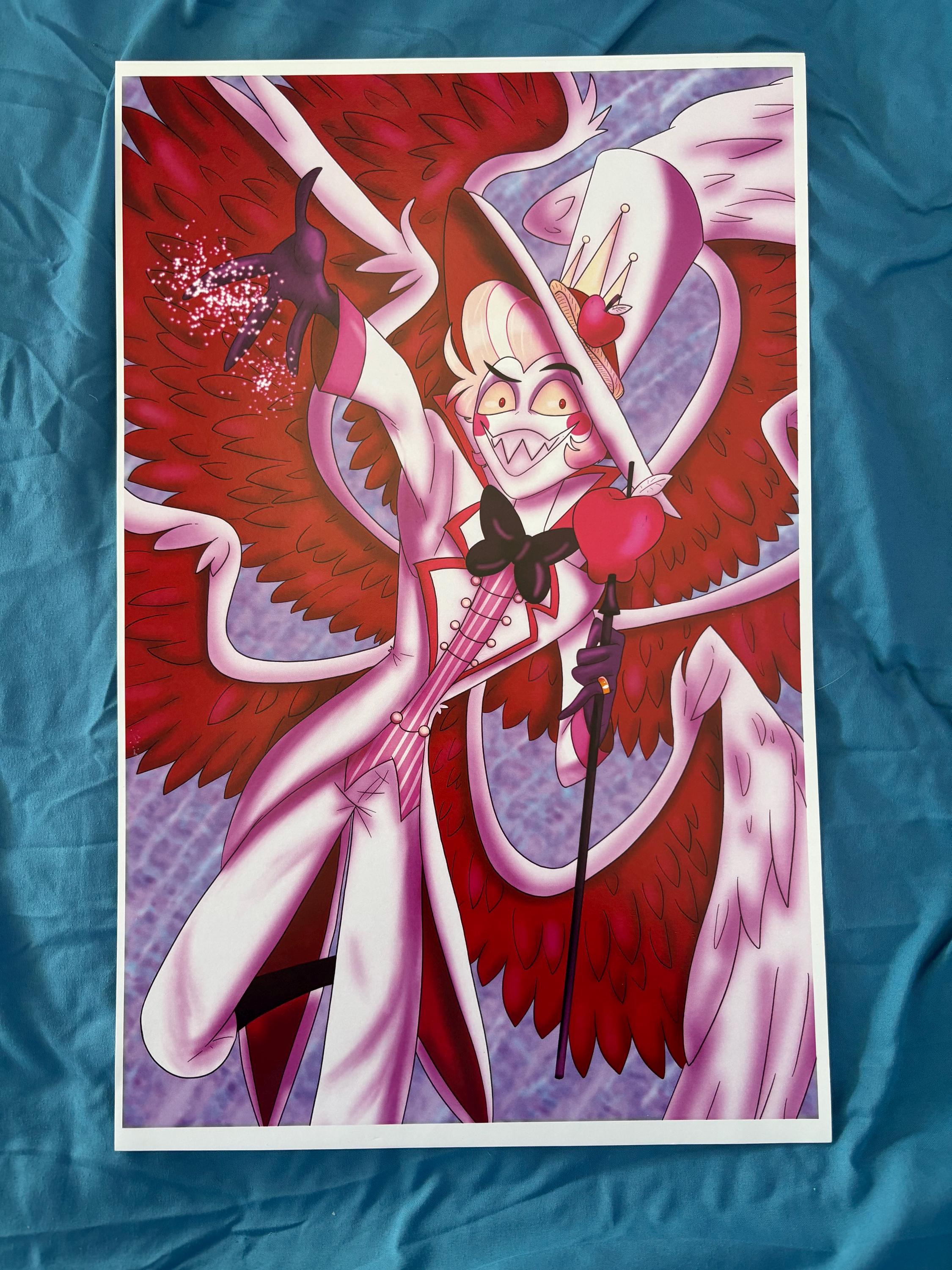 Lucifer Hazbin Hotel Print 11x17 - Etsy