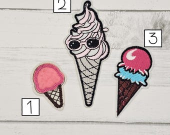 Patches ice cream cone