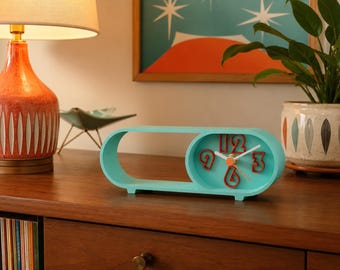 Atomic Lagoon Clock - Desk and Tabletop