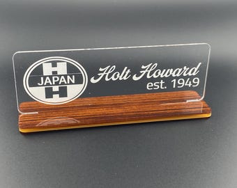Holt Howard Shelf Tag – Vintage MCM Display Sign