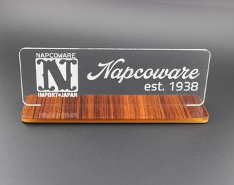 Napco Shelf Tag – Vintage MCM Display Sign