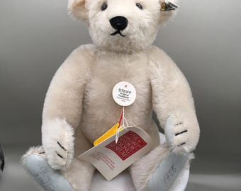 ドイツ製Hermannヘルマンポエジーベア No.008/E モヘア約40cm Vintage Steiff Hermann Petz Teddy Bear Toy Mohair Jointed Plush - Etsy
