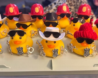 Police Officer Rubber Duck | Funny Police Gift | Law Enforcement Gift | Handmade Cop Duck | Desk Decor | Rubber Duck Collectible