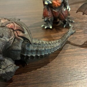 Vintage Bandai Godzilla Destoroyah Mini Figure Lot 2002 2003 Tokyo SOS Sofubi zdjęcie 5