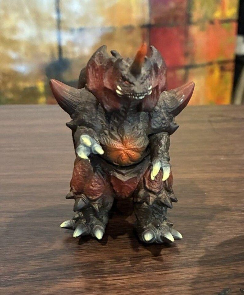 Vintage Bandai Godzilla Destoroyah Mini Figure Lot 2002 2003 Tokyo SOS Sofubi zdjęcie 3
