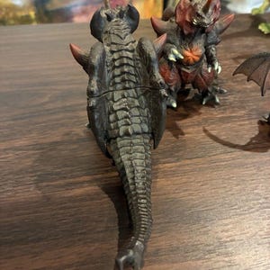 Vintage Bandai Godzilla Destoroyah Mini Figure Lot 2002 2003 Tokyo SOS Sofubi zdjęcie 8