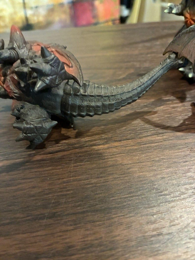 Vintage Bandai Godzilla Destoroyah Mini Figure Lot 2002 2003 Tokyo SOS Sofubi zdjęcie 6