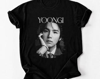 Suga Shirt | BTS Tshirt | Vintage Bangtan Boys Baby Tee | I love Yoongi Tshirt