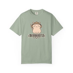 Koszulka Meowgust D BTS, zabawna koszulka z kotem BTS Merch, koszulka Agust D Suga Yoongi, kocham Yoongi, prezent dla ARMY Bay